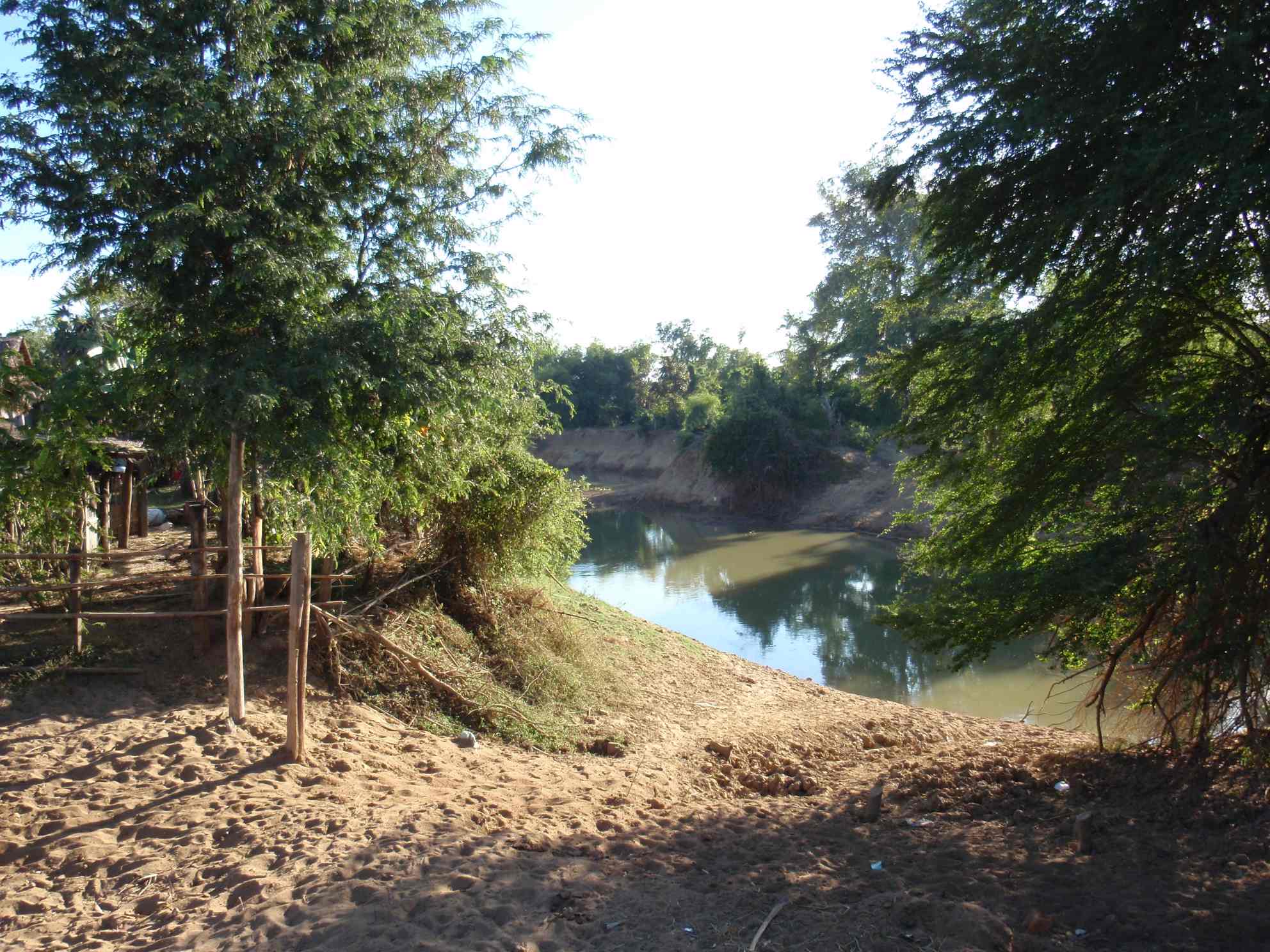 Water source in Cambodia before tube wells were constructed